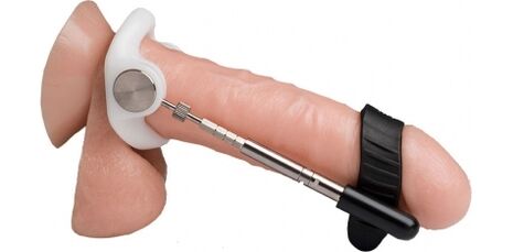 Usar un extensor é un método eficaz para aumentar o pene